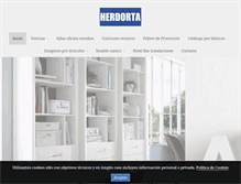 Tablet Screenshot of herdorta.com